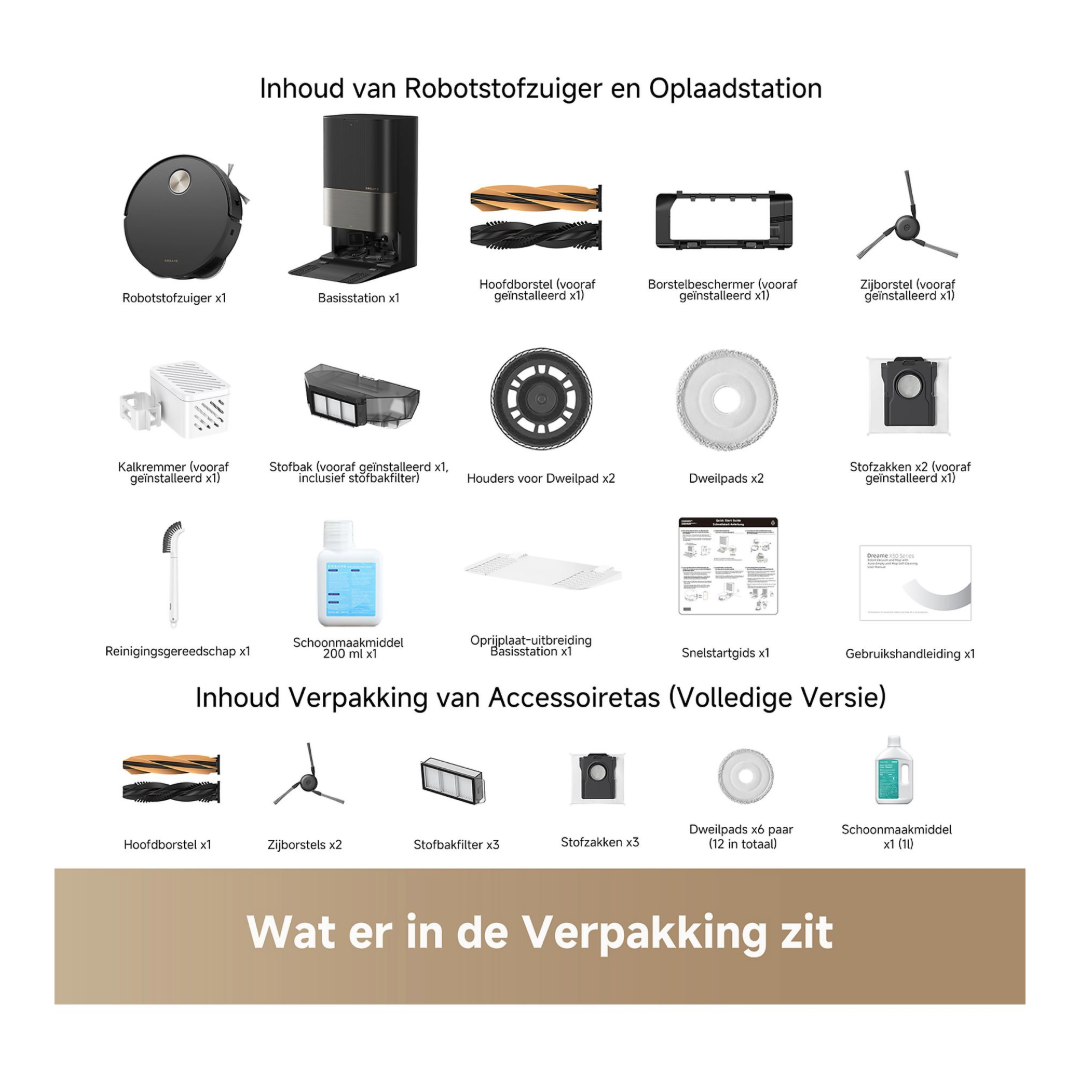 DREAME X50 Ultra Complete Robotstofzuiger - Afbeelding 3